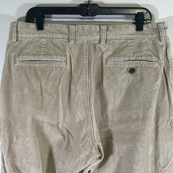 J. Crew corduroy tan beige pants 34 X 30 men’s cords - Picture 4 of 4